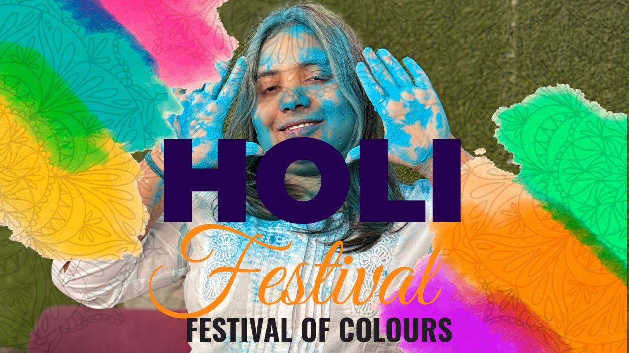 Happy Holi To All 2025 | Holi Outside India | Colorful Celebration in Bishkek,Kyrgyzstan🇨🇳❤️