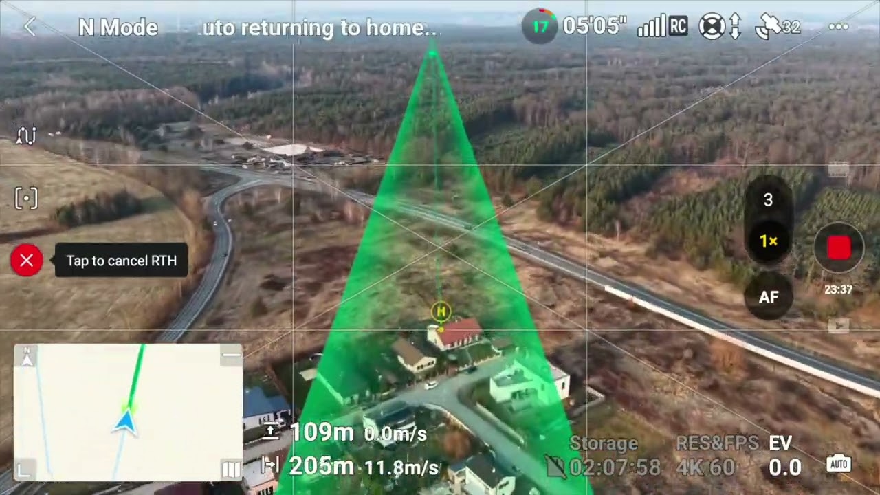 DJI AIR 3S - First flight. 8.2.2025 🇨🇿