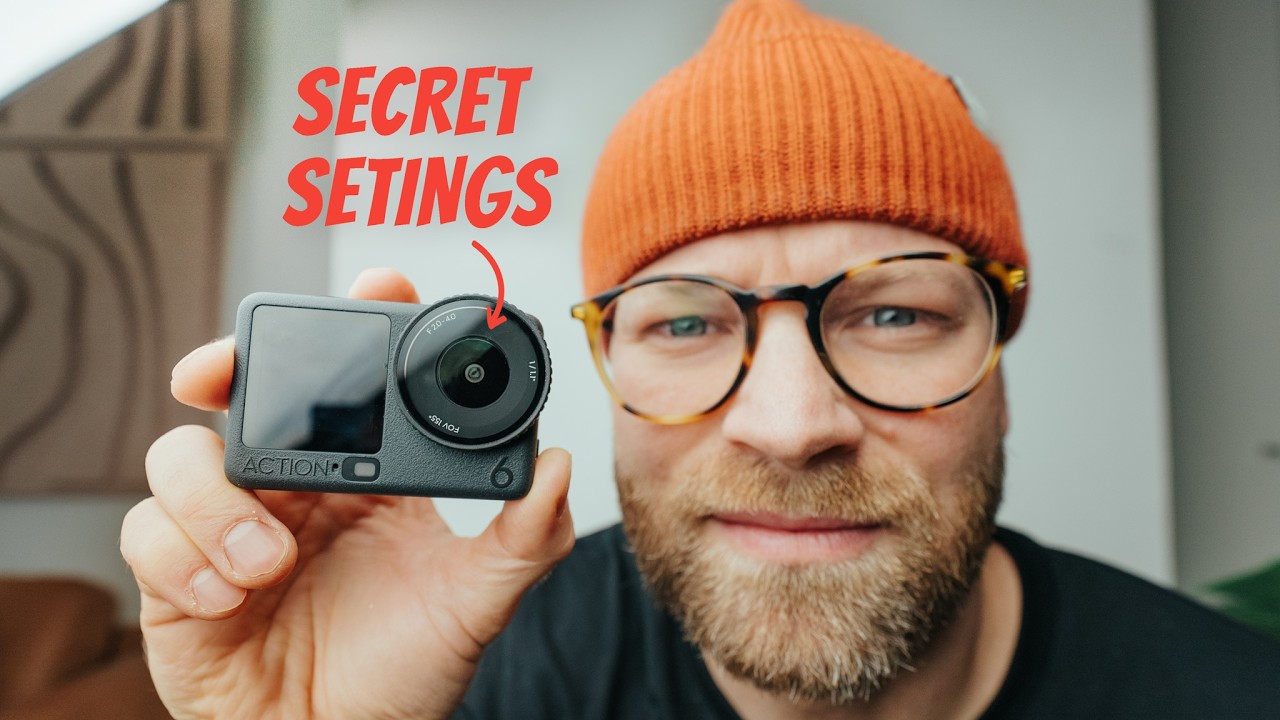 DJI Action 6 — секретные настройки, которые сделают ваши кадры по-настоящему БЕЗУМНЫМИ