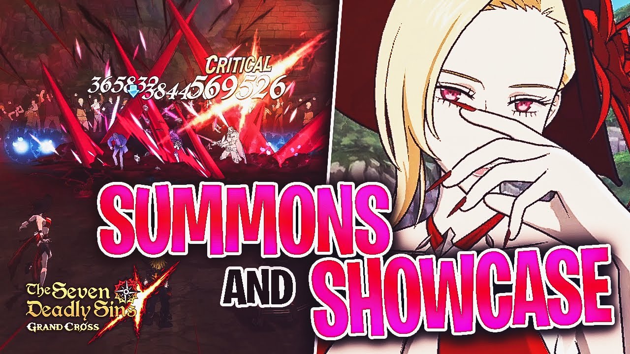 SHE'S SO STRONG!!! NEW PROMISE KEEPER GELDA SUMMONS + SHOWCASE!!! 7DS GRAND CROSS