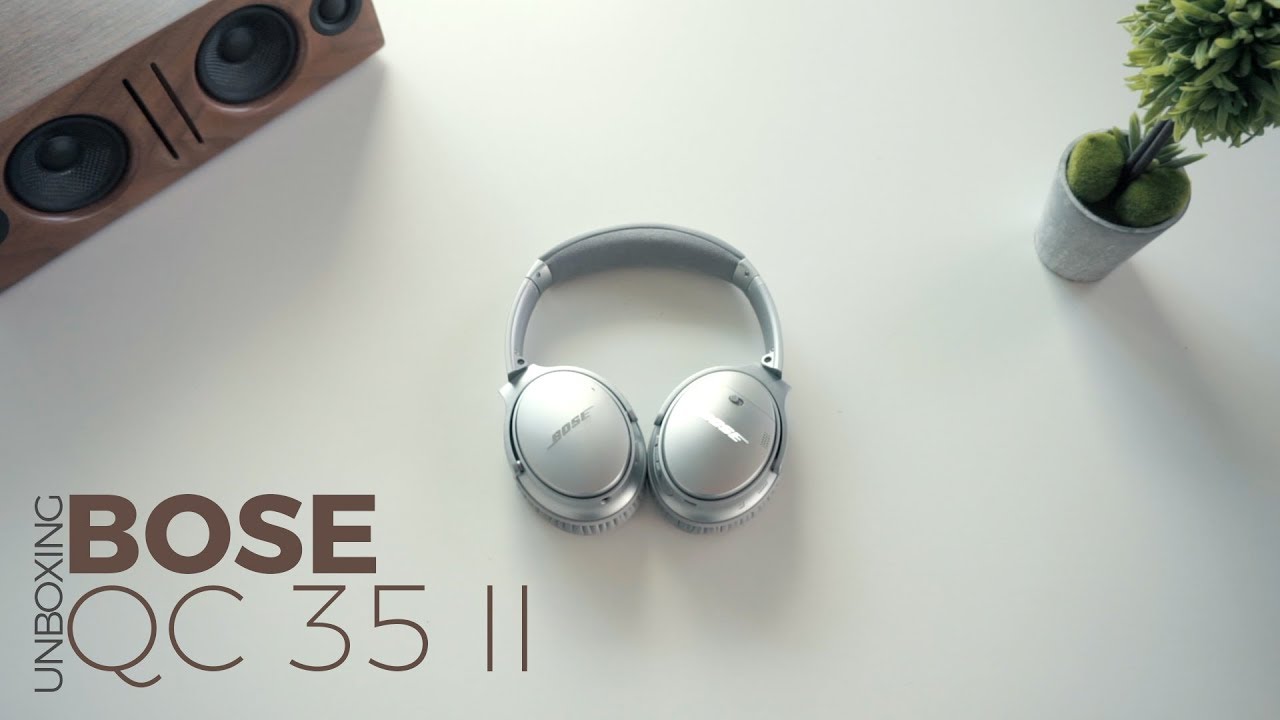 Bose QC 35 II Headphones Unboxing