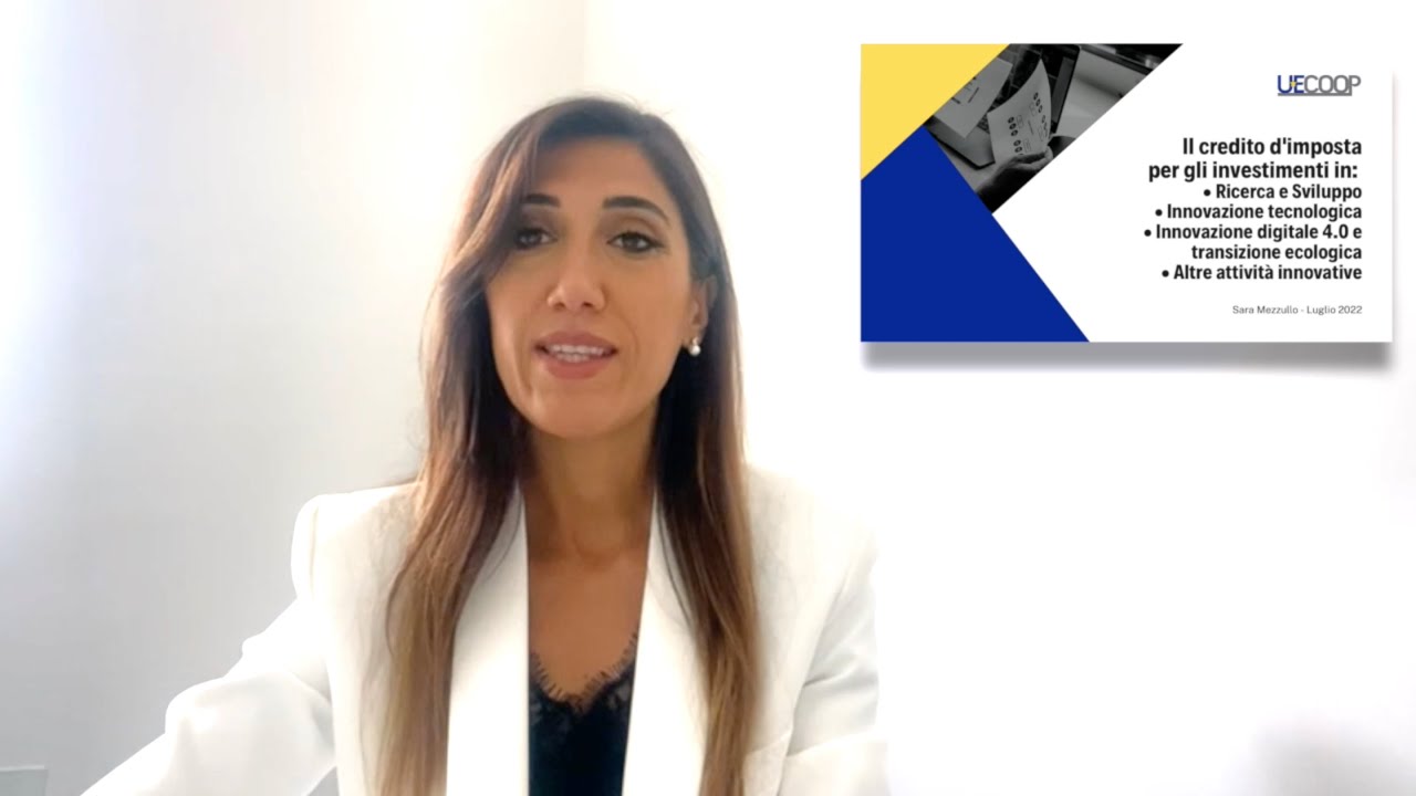Il credito d'imposta per gli investimenti in ricerca e sviluppo, innovazione tecnologica e altro