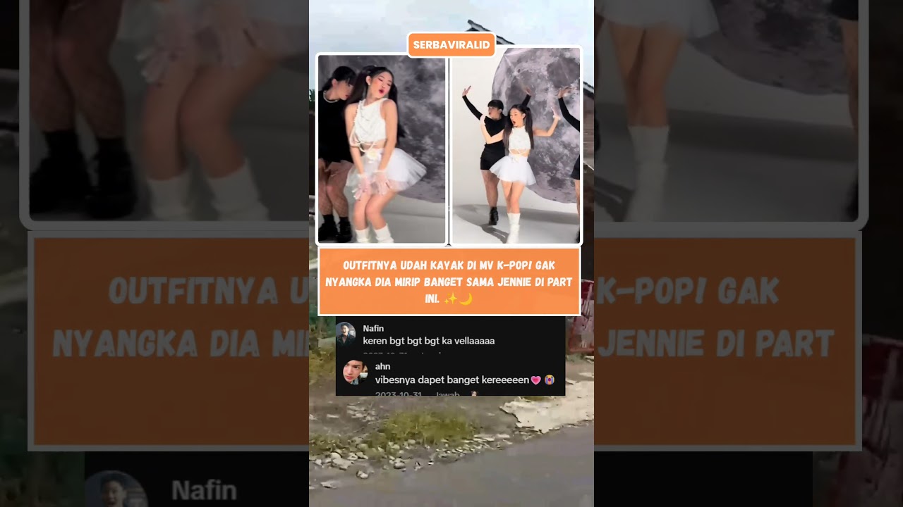MIRIP JENNIE BLACKPINK?! Outfit K-Pop MV Parah! 🌙✨ 