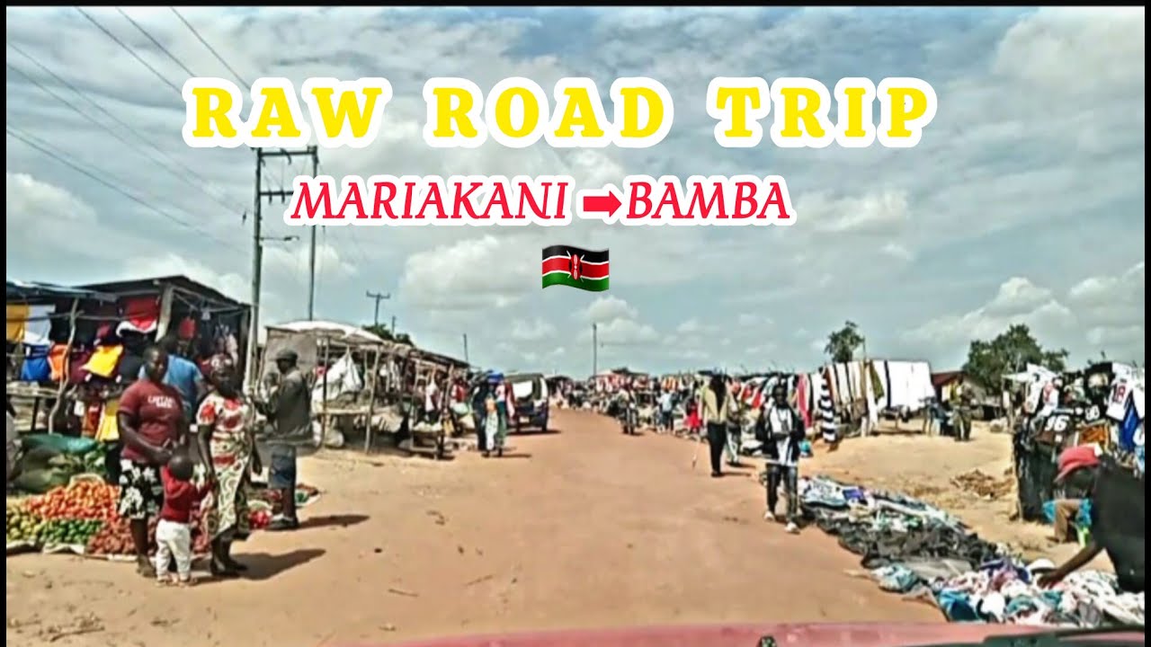 Hidden Kilifi Road: Mariakani to Bamba Market in 11 Minutes🚗💨
