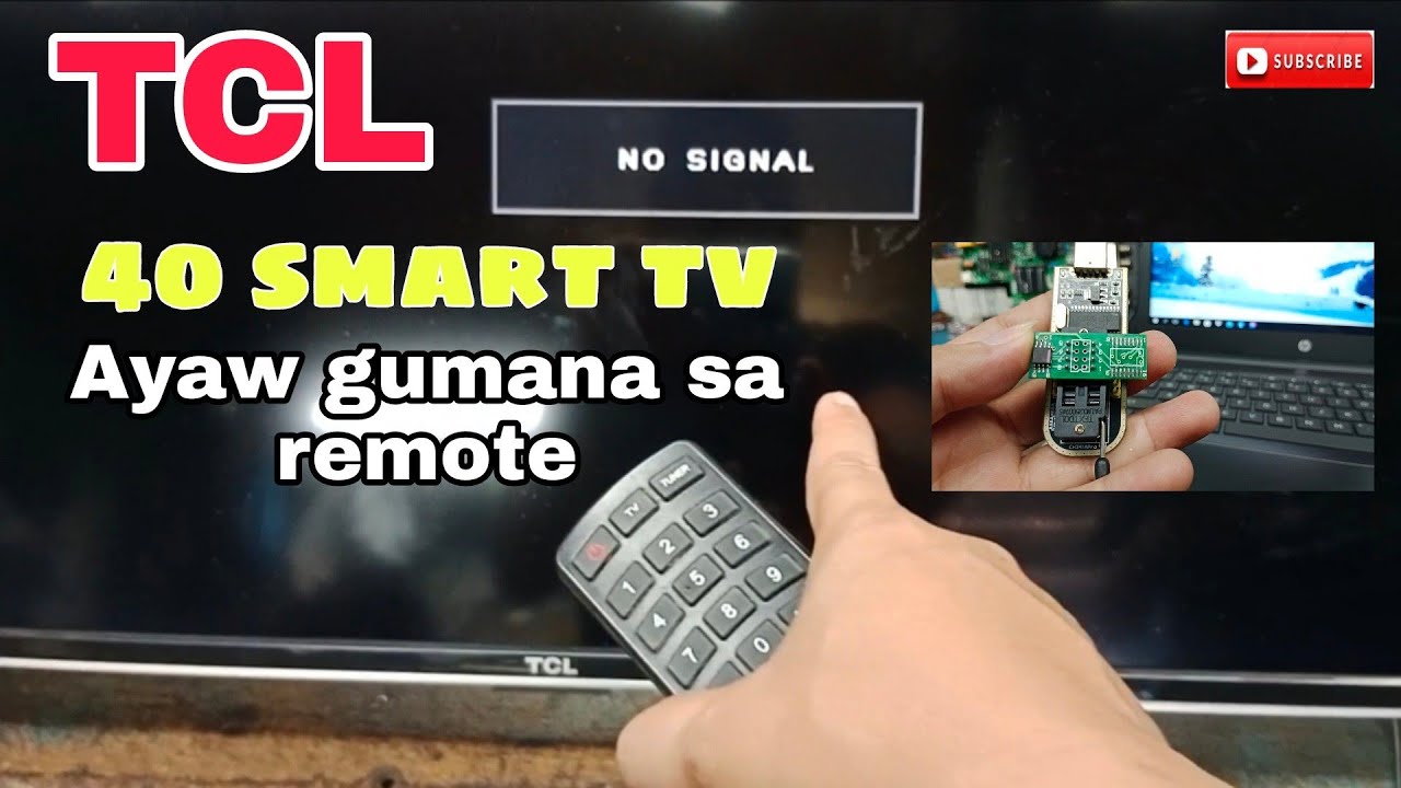 TCL 40 LED TV ayaw ma control nang remote/Pani ayusin?