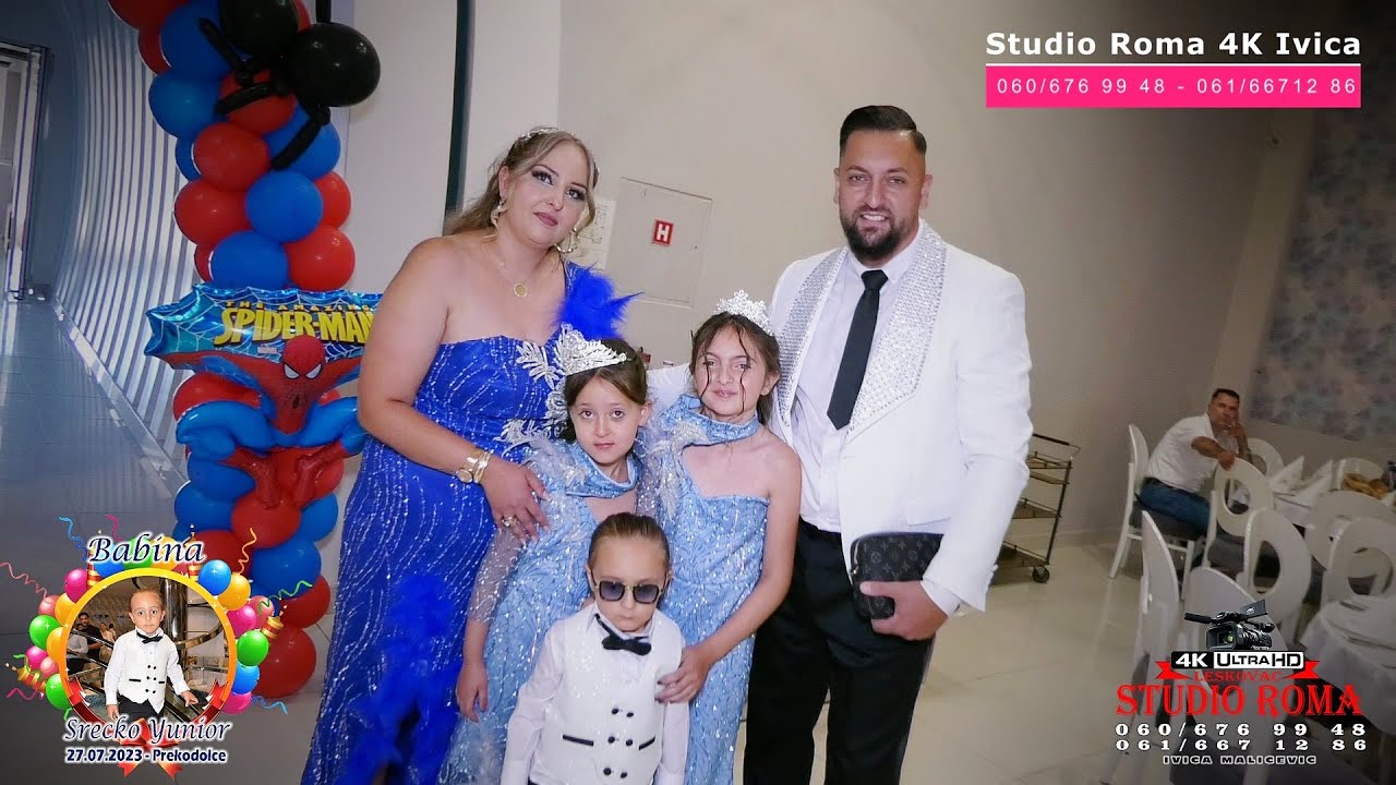 BABINA SRECKO YUNIOR PART1 - 27 07 2023 PREKODOLCE - STUDIO ROMA IVICA 4K LESKOVAC