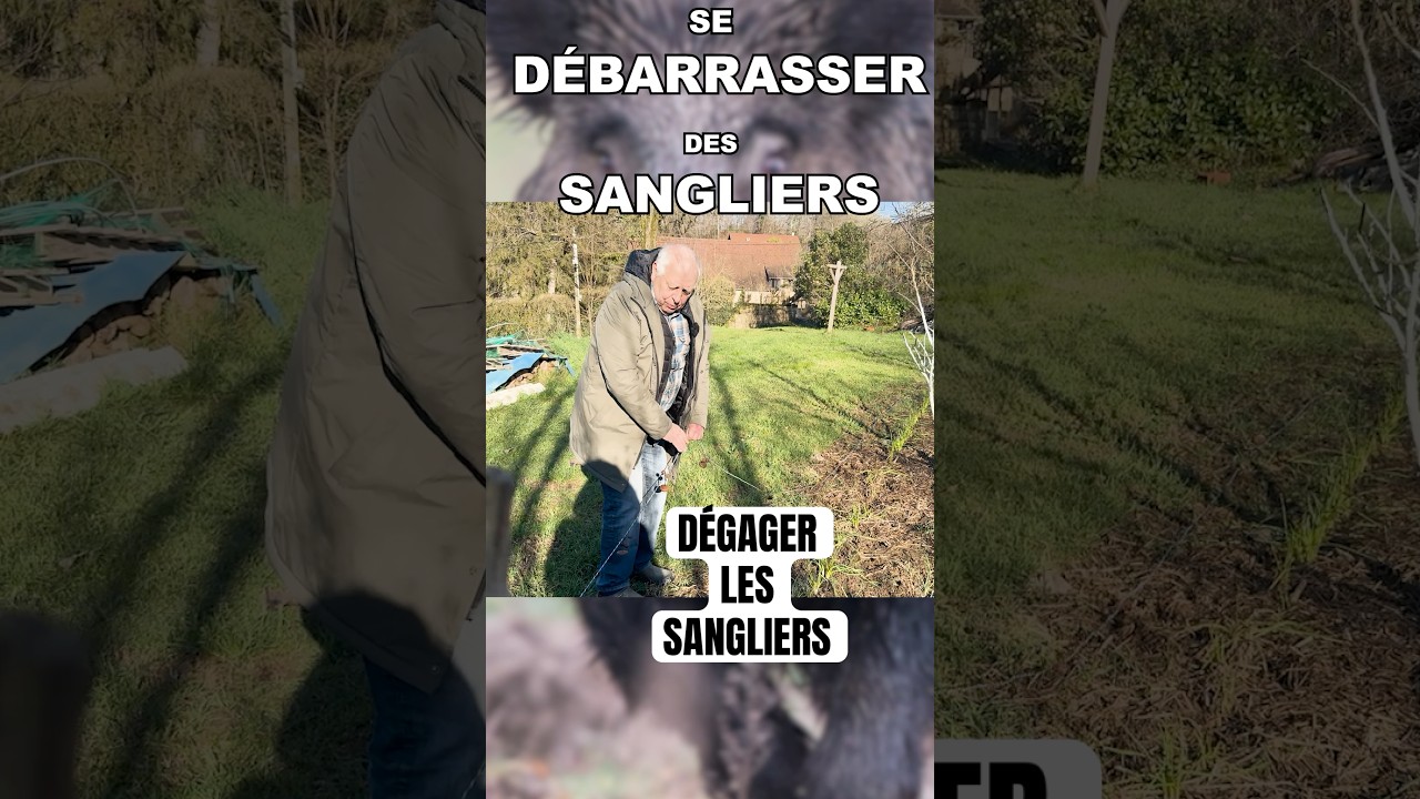 Comment dégager les sangliers ? 
