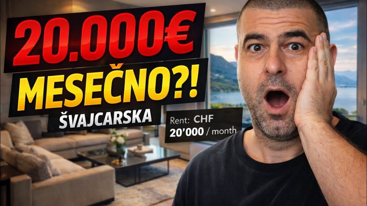 CENE STANOVA U ŠVAJCARSKOJ SU POLUDELE – 20.000€ kirija!