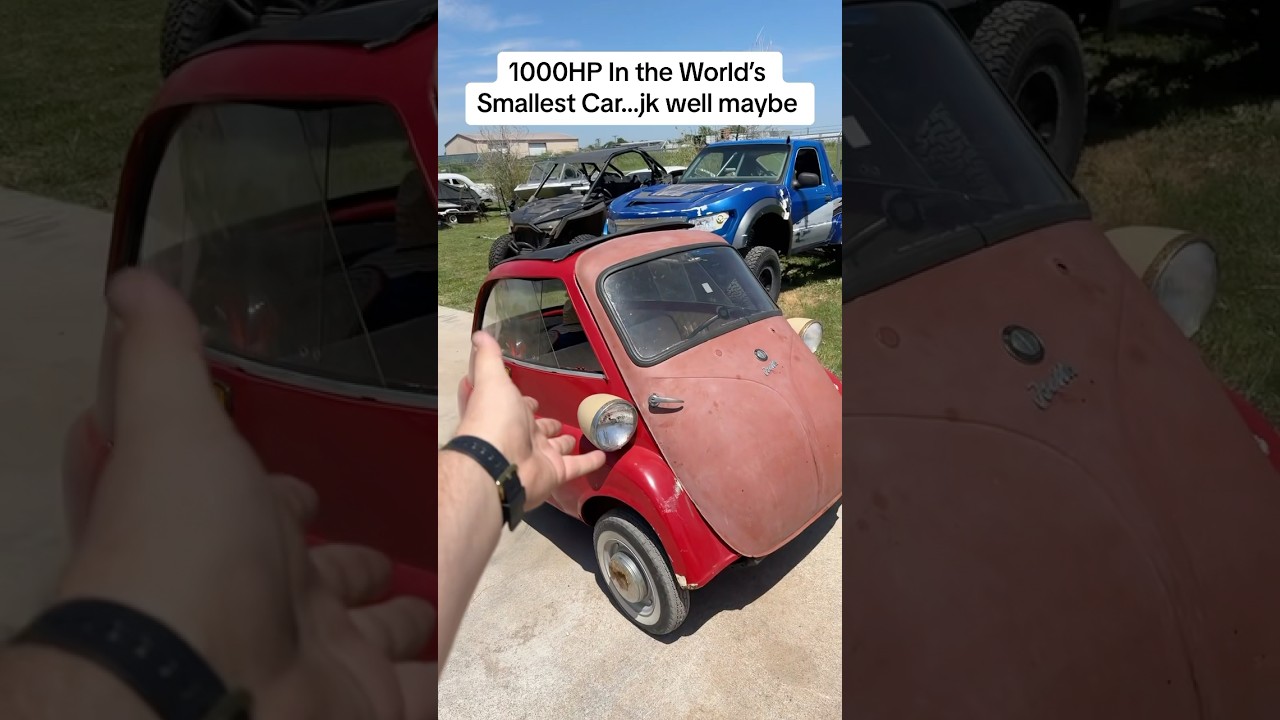 1000HP in World&rsquo;s Smallest Car
