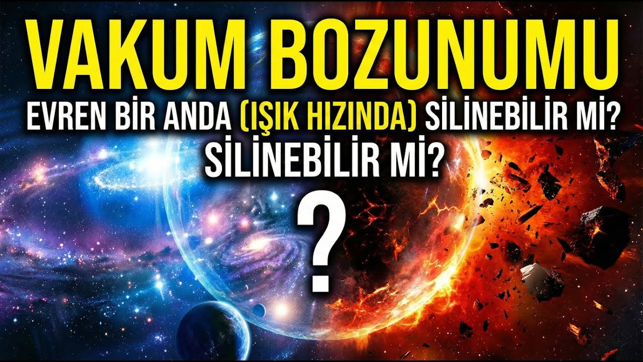 Vakum Bozunumu: Evrenin Bir Anda Isik Hizinda Silindigi O Senaryo