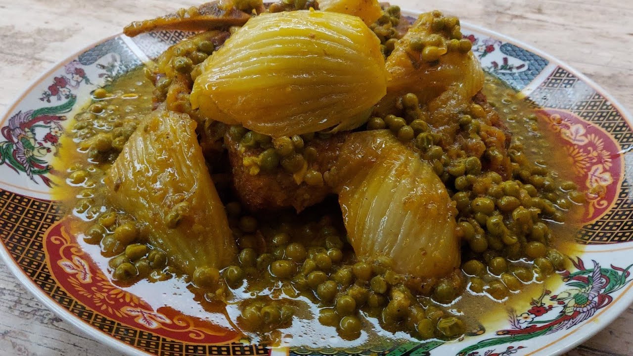 طاجين الجلبة والبسباس بعقلو معلك على طريقتي الفاسية تقديم نادية الفاسية