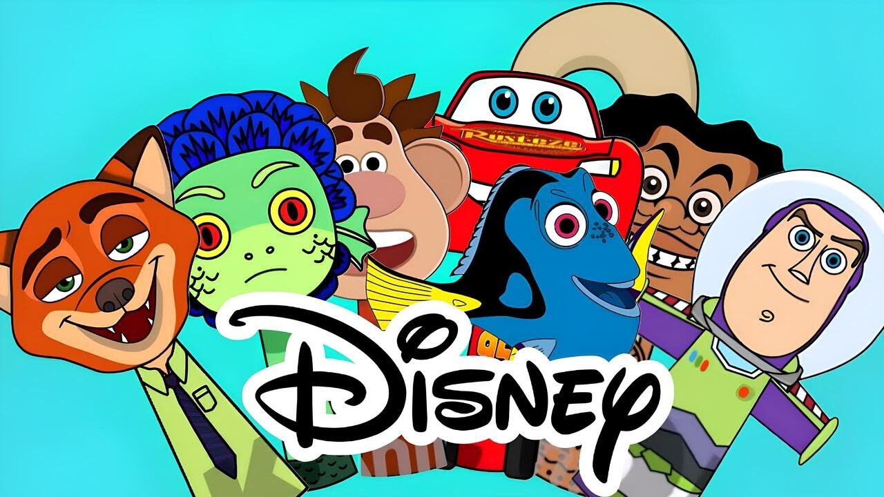 MY SPRUNKI OC: Disney. Finding Nemo (Dori), Maui (Moana), Wreck-it Ralph, Joe & Cat (Soul), Luca