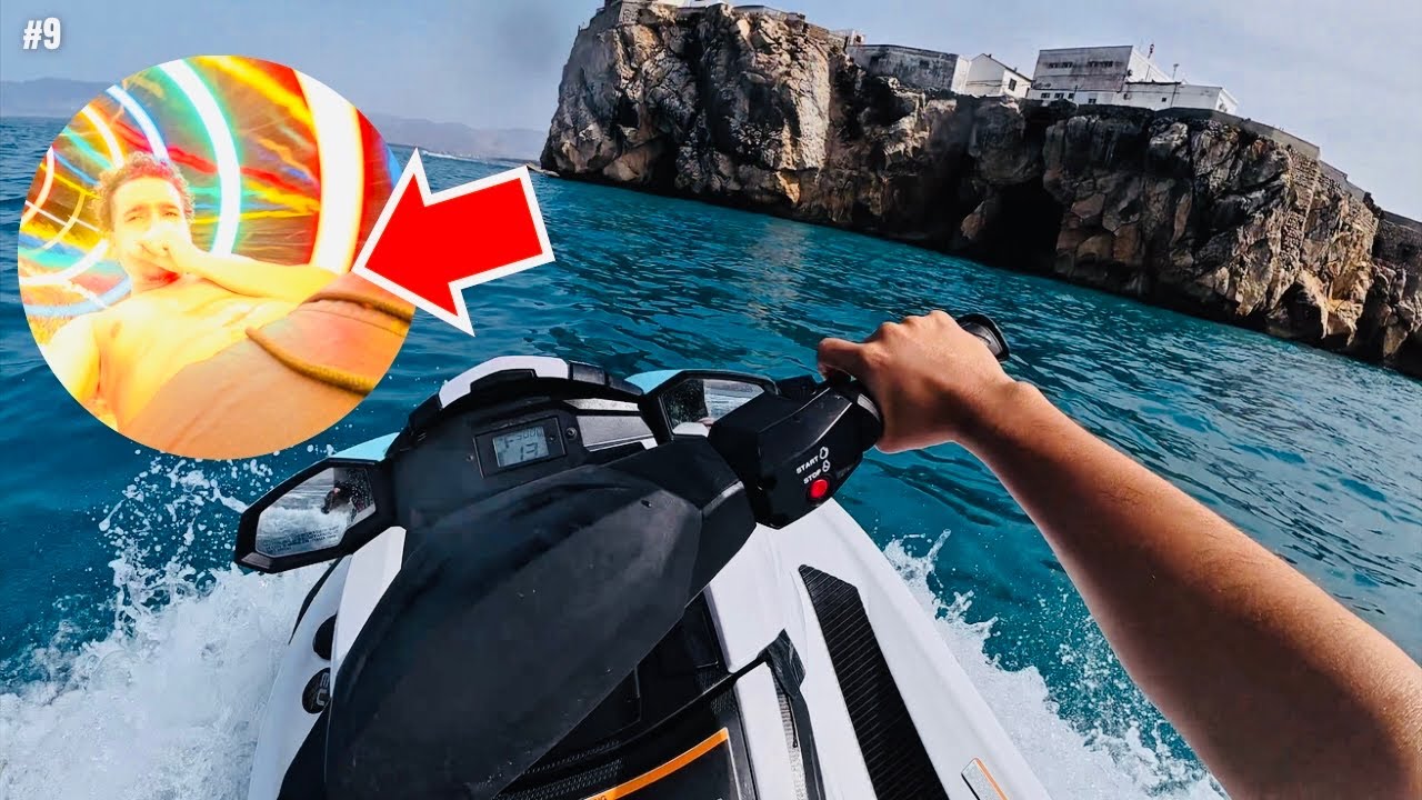 JETSKI&Euml;N & AQUAMANIA IN SFIHA AL HOCEIMA #izzyvlog9