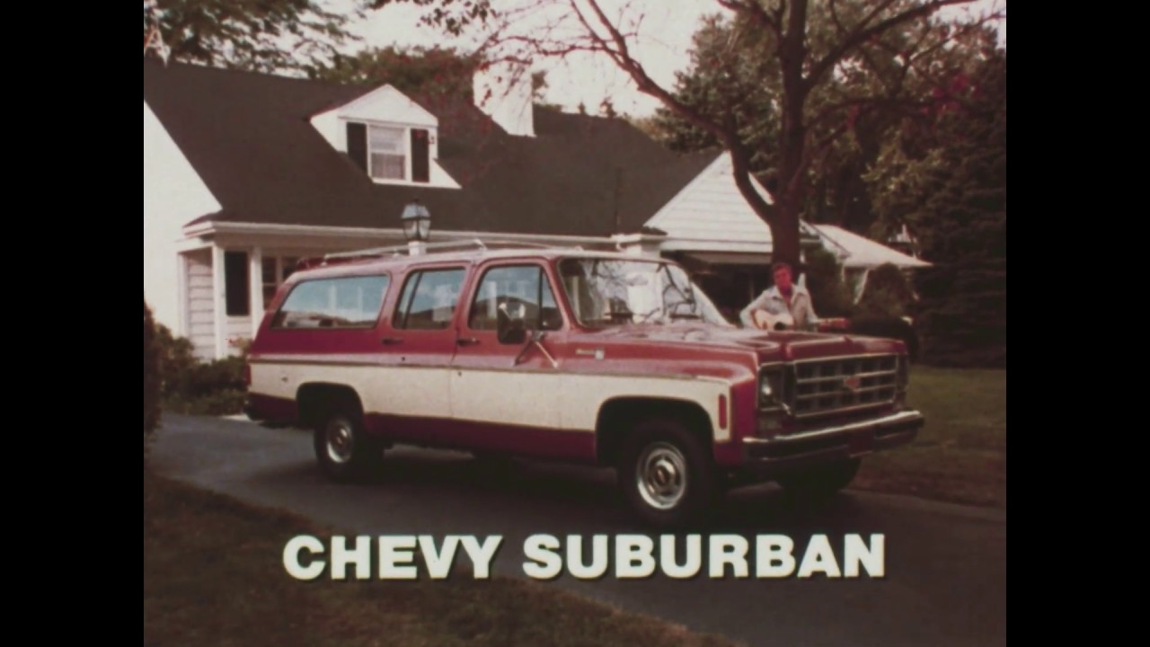 1975 Chevy Suburban 9 passanger Commercial - Better Color and Quality