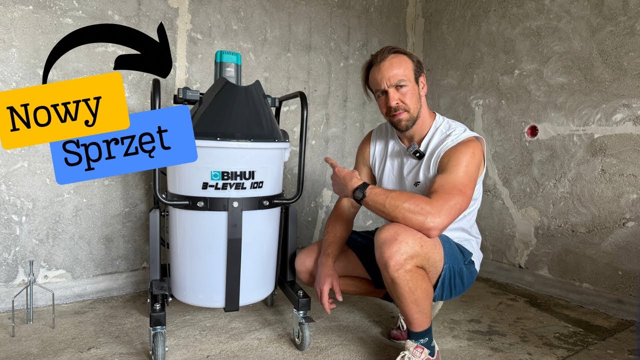 Nowy sprzęt na pokładzie :) Mieszarka BIHUI Remont mieszkania Odcinek 10 #remont4you
