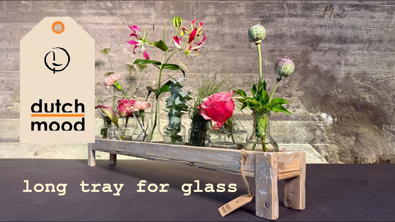 Dutch Mood tray for glass
