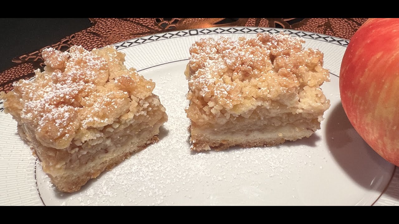 Traditional Apple Cake With Oil Dough / Tradycyjna Szarlotka na Cieście Olejowym