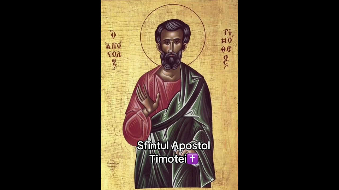 Sfîntul Apostol Timotei✝️