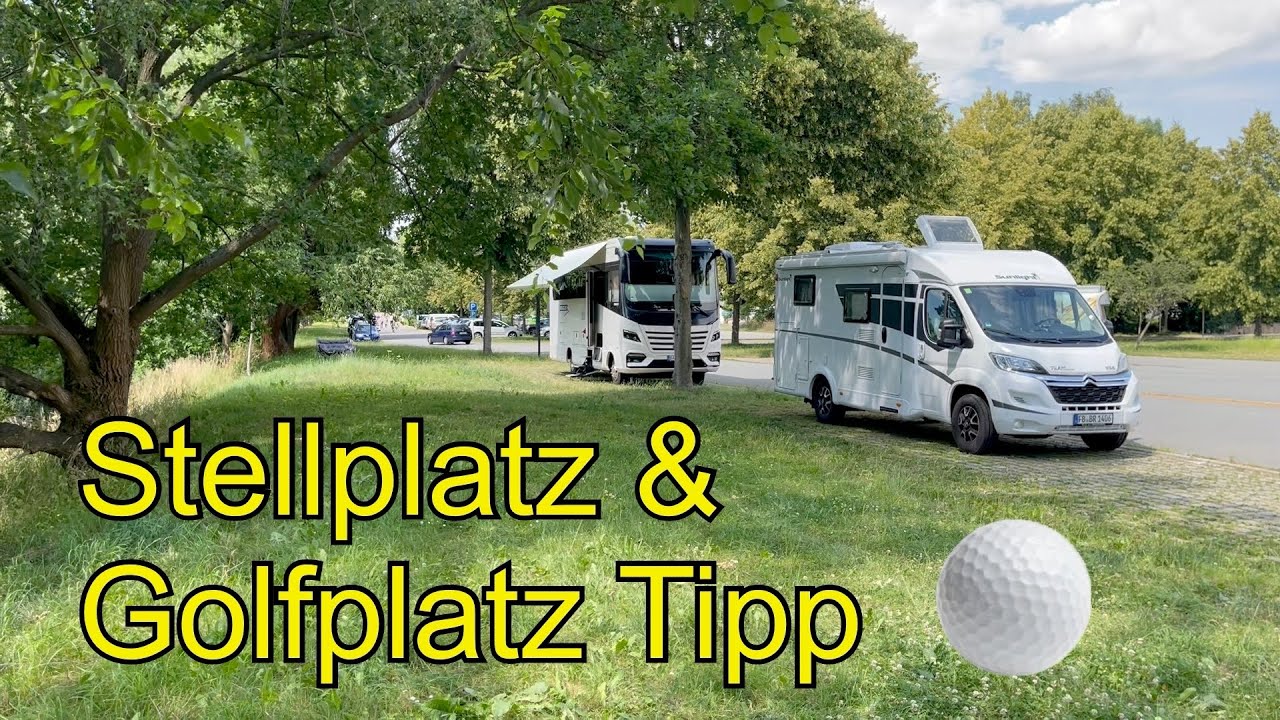 Wohnmobilstellplatz Wasserschloss Klaffenbach / Chemnitz - auch für Golfer