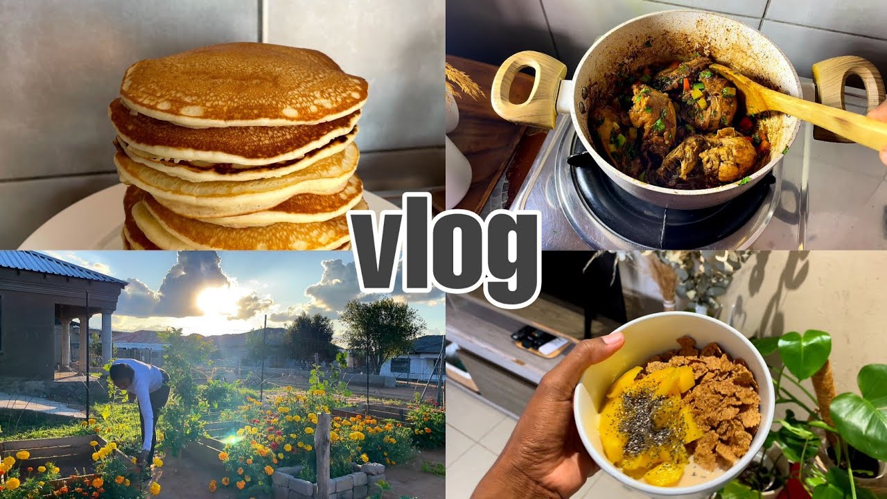 Weekly vlog: working in my garden | took the kids to the party | mini haul | South African YouTuber