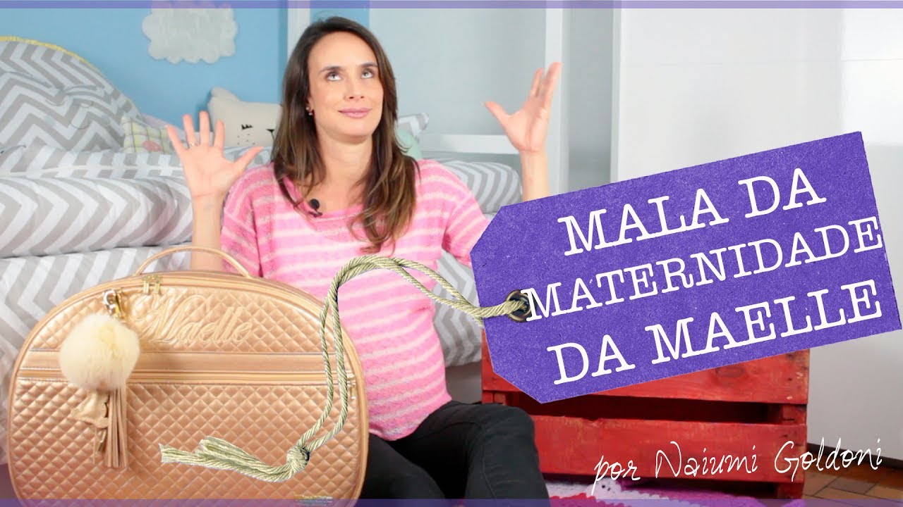 Mala da Maternidade da Maelle - COM NAIUMI GOLDONI #trocandofigurinhas