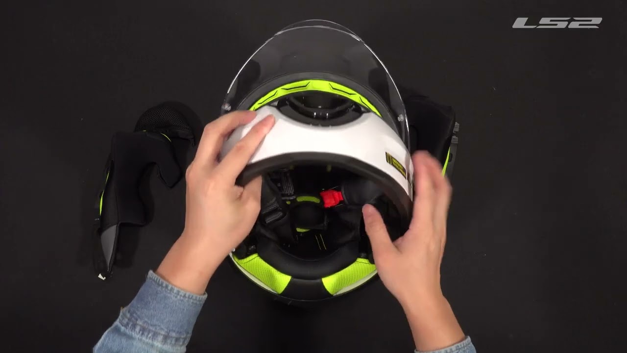 LS2 FF812 Kid How to change liner