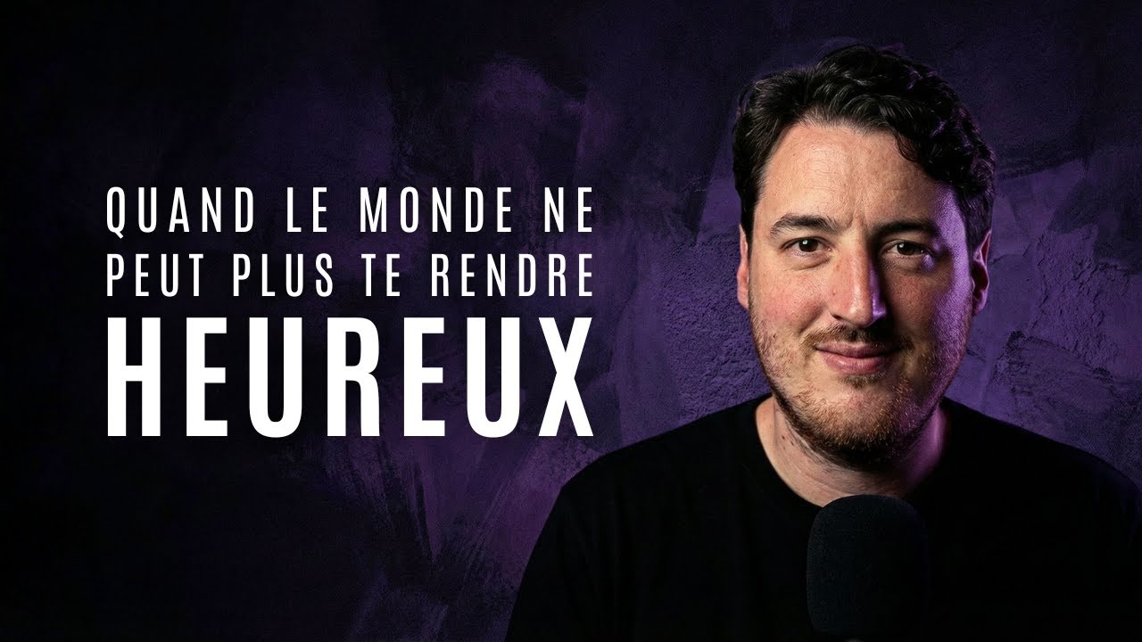 Quand le monde ne peut plus te rendre heureux | Live questions / r&eacute;ponses