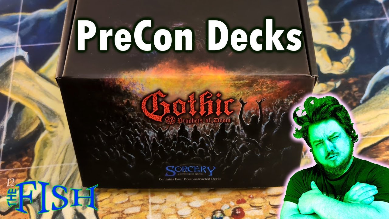 Sorcery Contested Realm GOTHIC PreCon Decks -  Prophets of Doom -