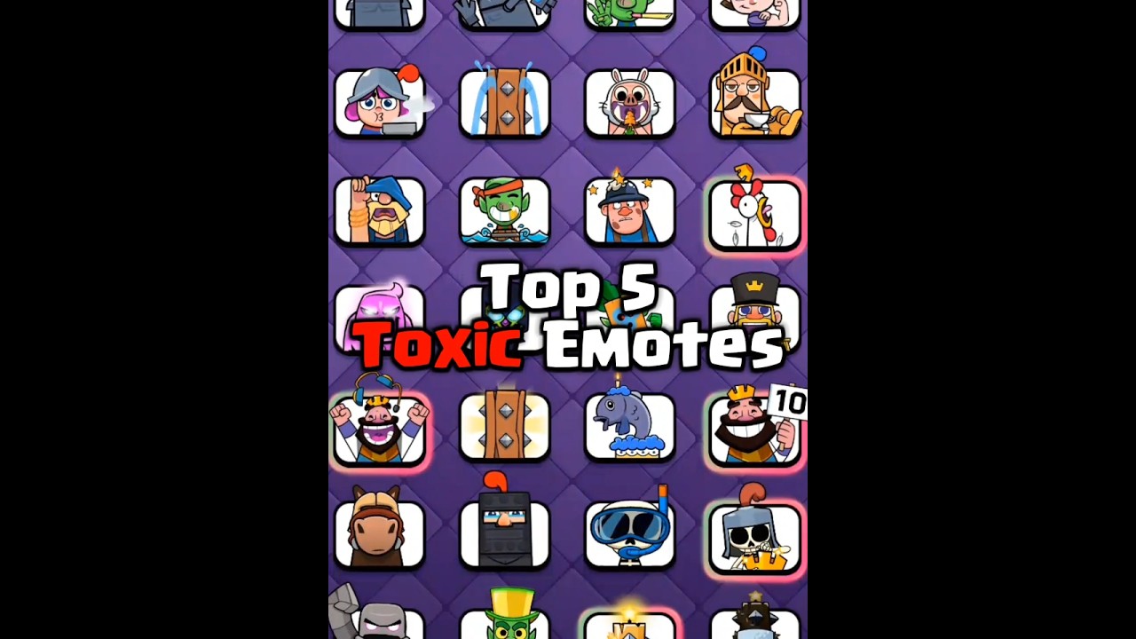 Top 5 Toxic Emotes 💀