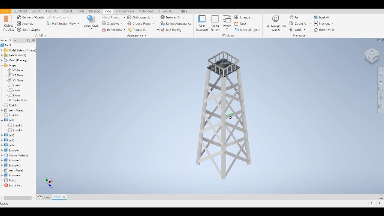 TOWER - AUTODESK INVENTOR