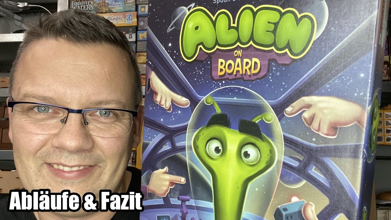 Alien on Board (Piatnik) - Funspiel und Partyspiel ab 10 Jahren