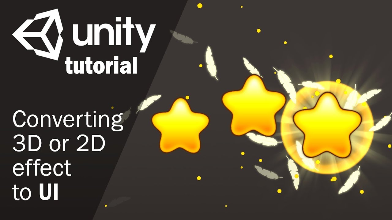 Урок по созданию UI эффектов в Unity 2018.1