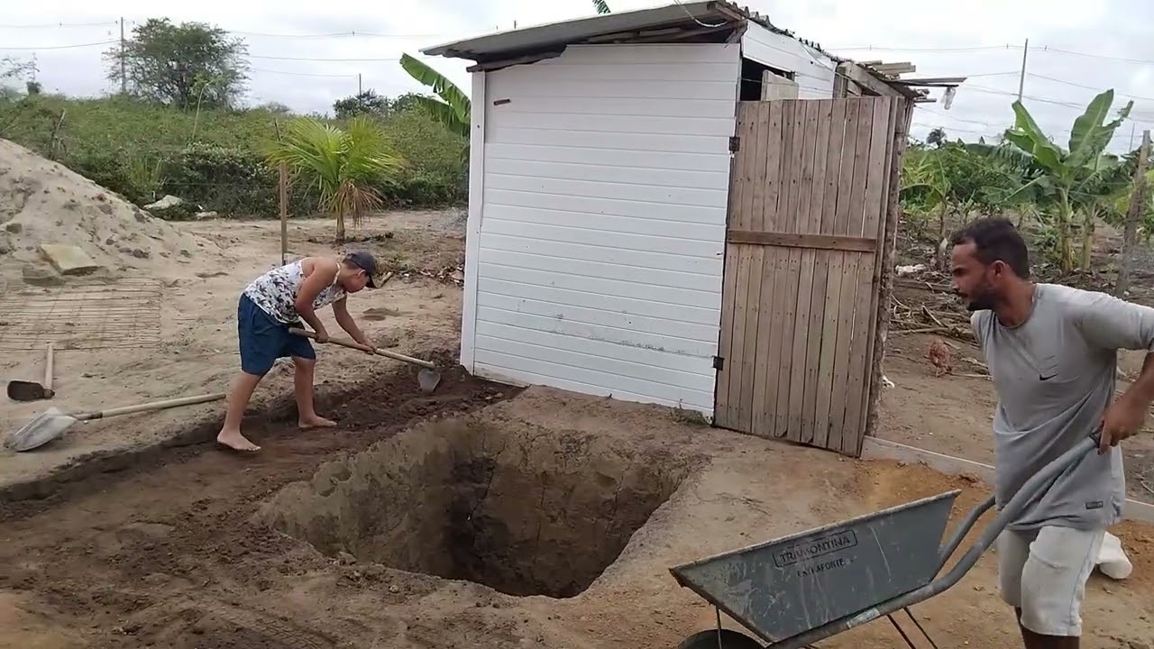 Final de semana produtivo no sítio 