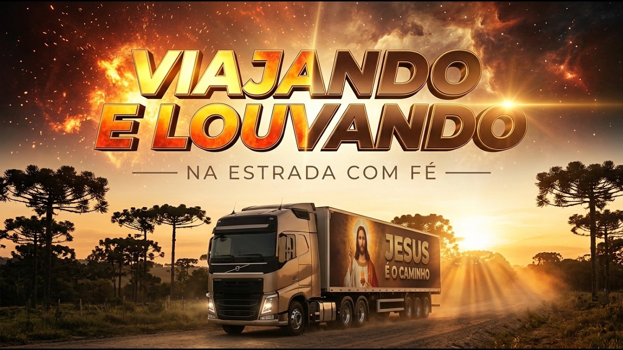 Viajando e louvando. Cura para a alma. Na estrada. Modão anos 80