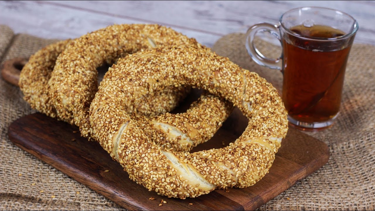 Simit - Türkische Sesamringe / Sokak Simiti / Gevrek Simiti