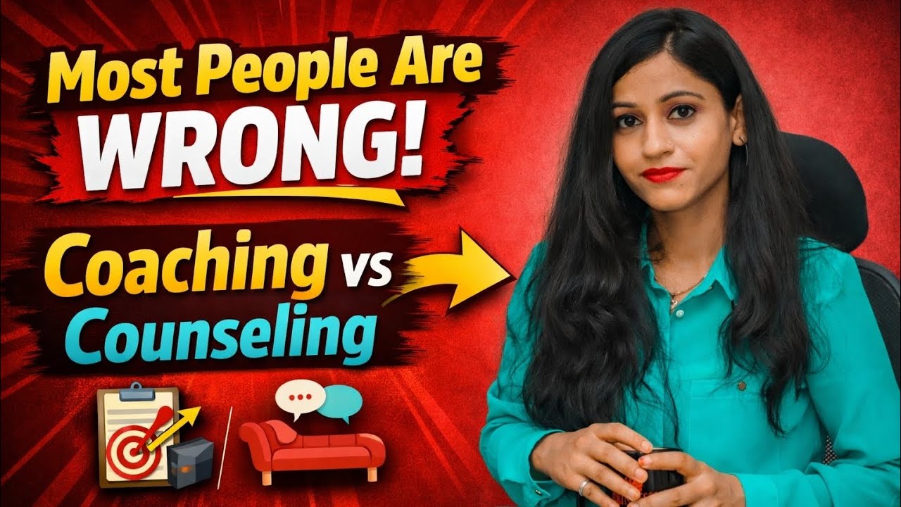 Coaching vs Counseling: 4 Powerful Differences You Must Know(In Hindi)