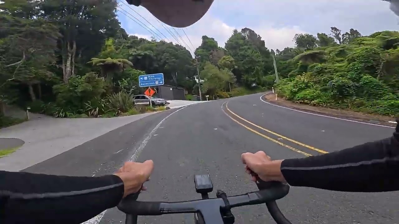 Scenic Drive Auckland Cycling POV / One of Auckland's Best Cycling Road