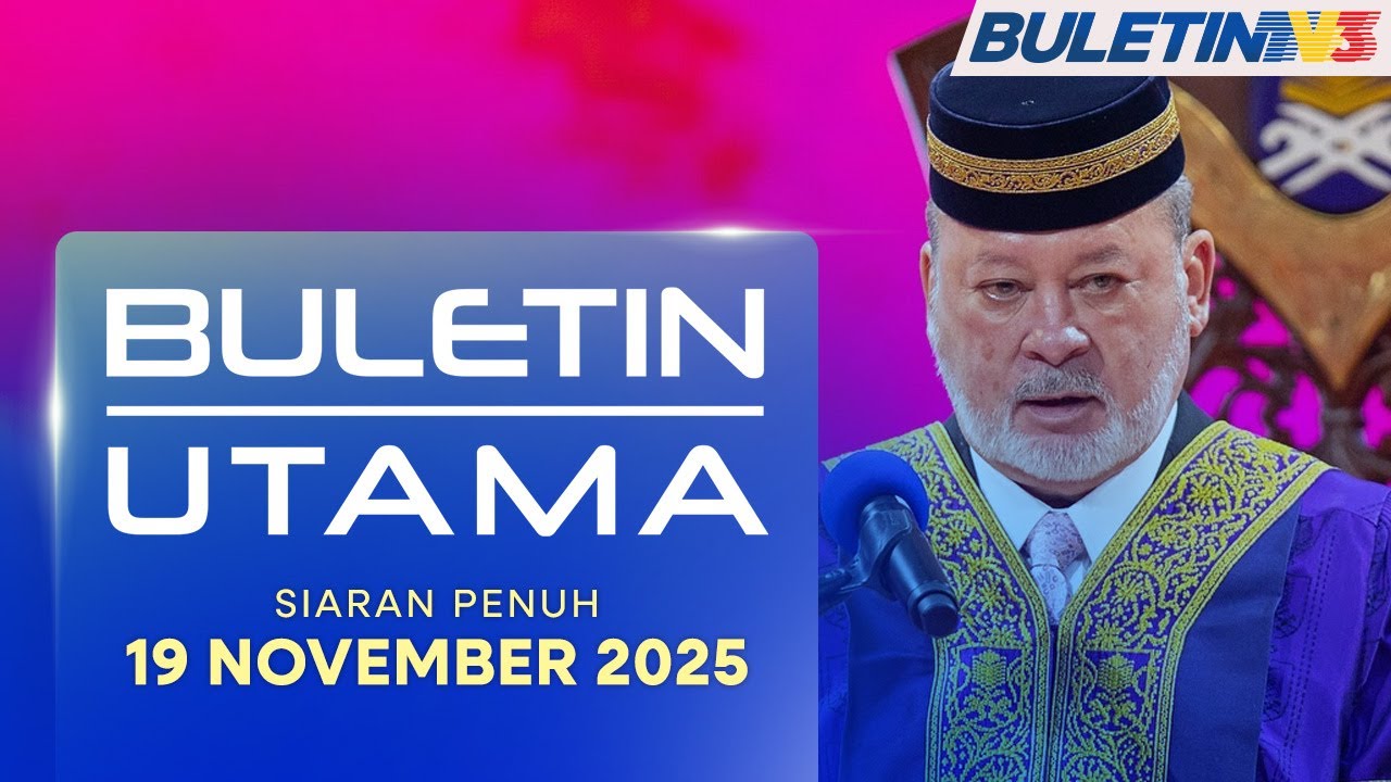 Agong Bimbang Kes Jenayah Berat Libatkan Pelajar | Buletin Utama, 19 November 2025