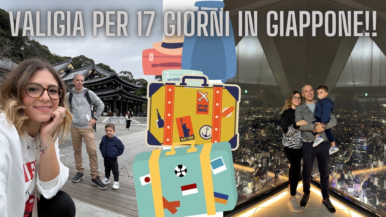 COME FARE UNA VALIGIA PER 17 GIORNI PER VIAGGIO INTERCONTINENTALE! Beauty, medicine, elettronica ecc