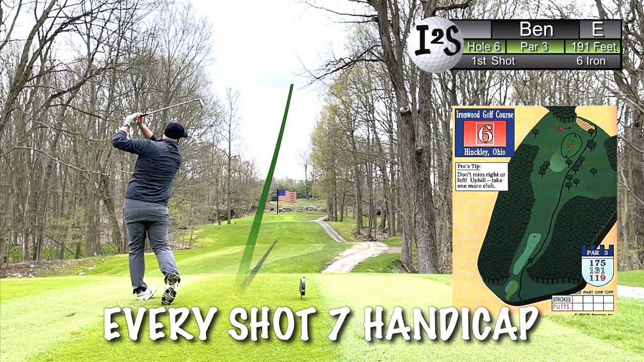 7 Handicap | Every Shot at Ironwood Golf Course | Front 9