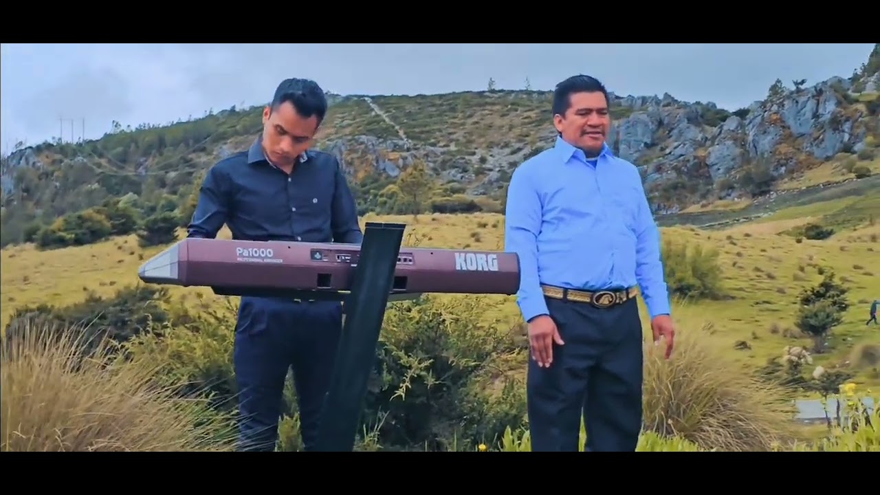 Canto en Idioma Mam. Cantante Gonzalo Godinez Acompañamiento Esvin Godinez
