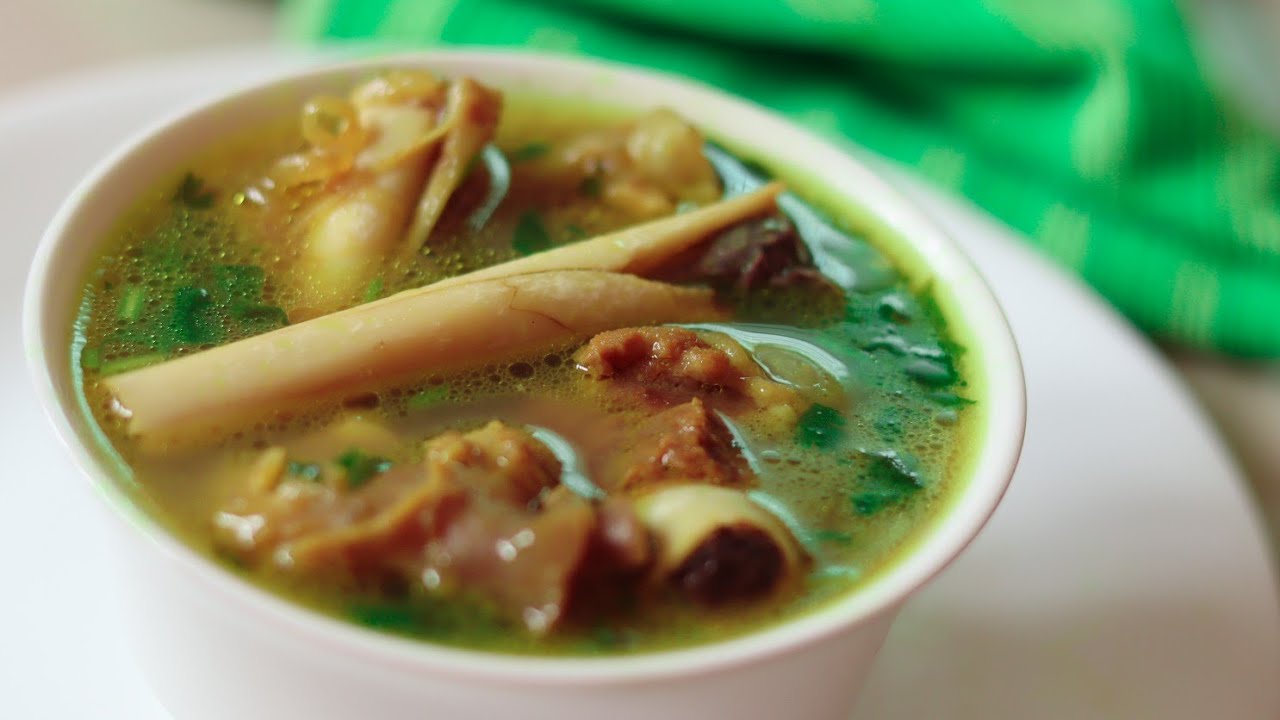 স্বাস্থ্যকর মটন পায়া স্যুপ | Mutton Paya Soup Bengali Recipe| Tengri Juice| Healthy Mutton Leg Soup