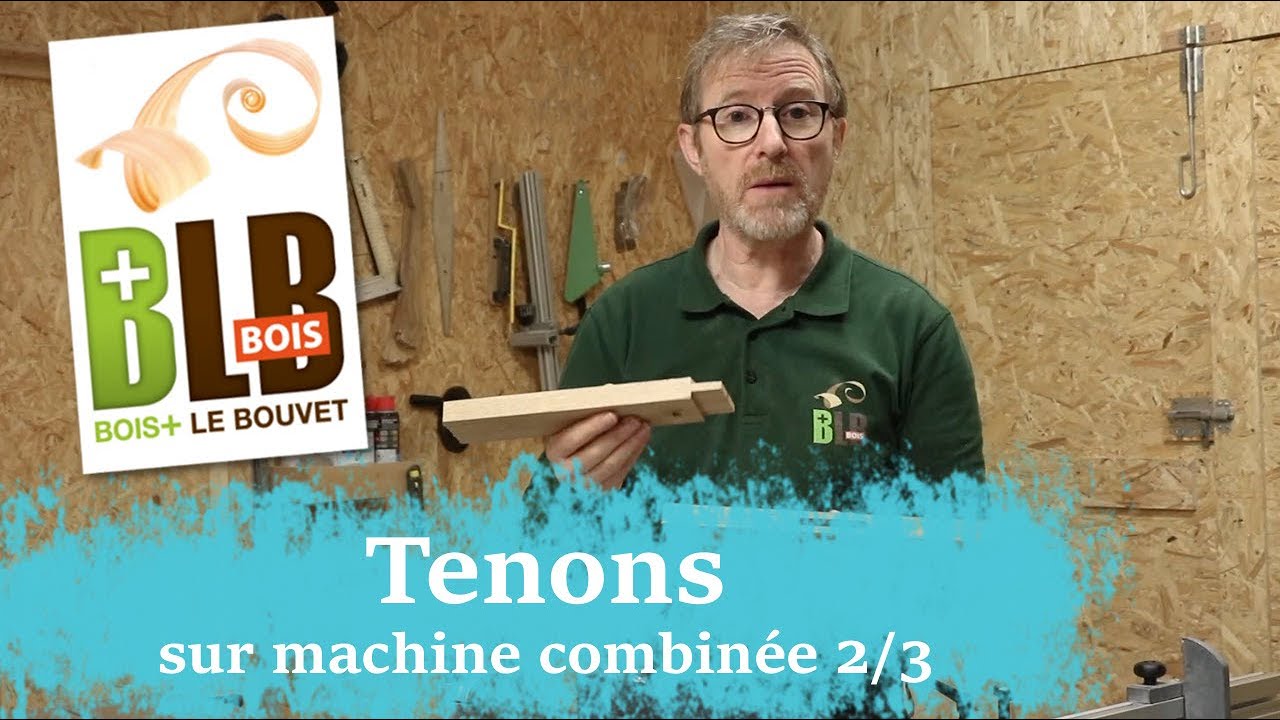 Tenon sur machine combinée 2/3