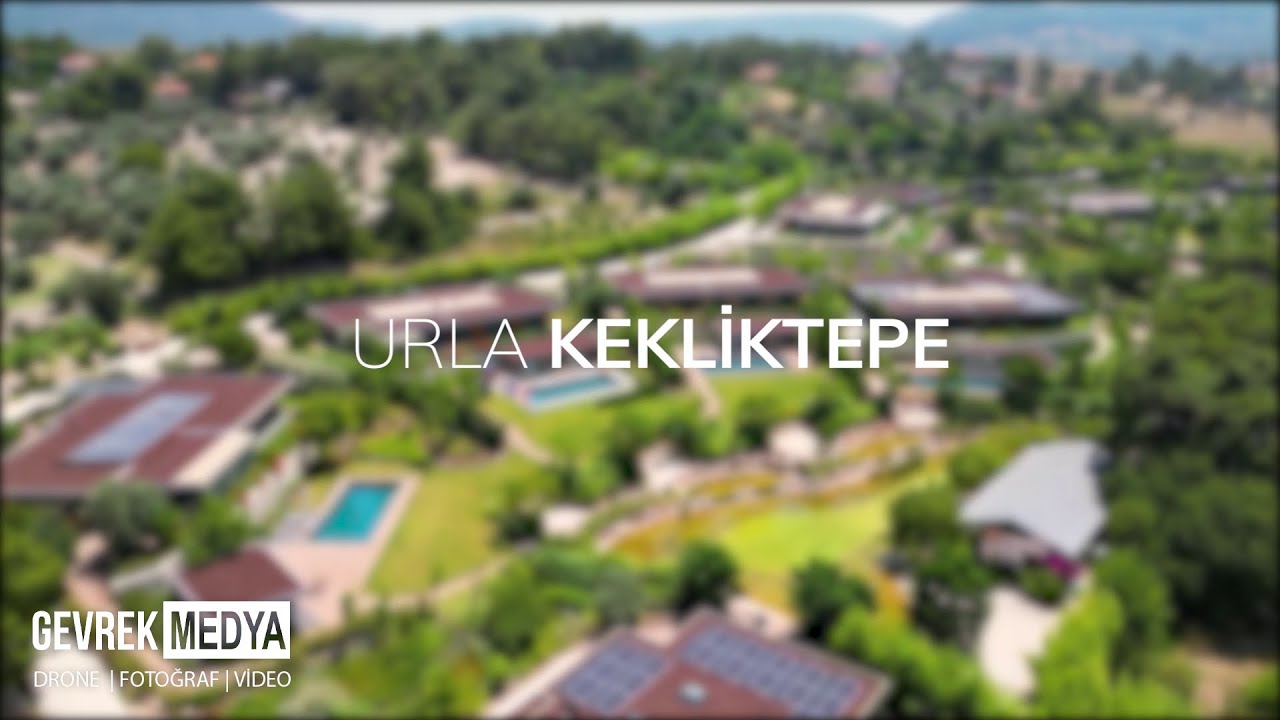 Urla Kekliktepe Villa Emlak Drone #gevrekmedya #gayrimenkul