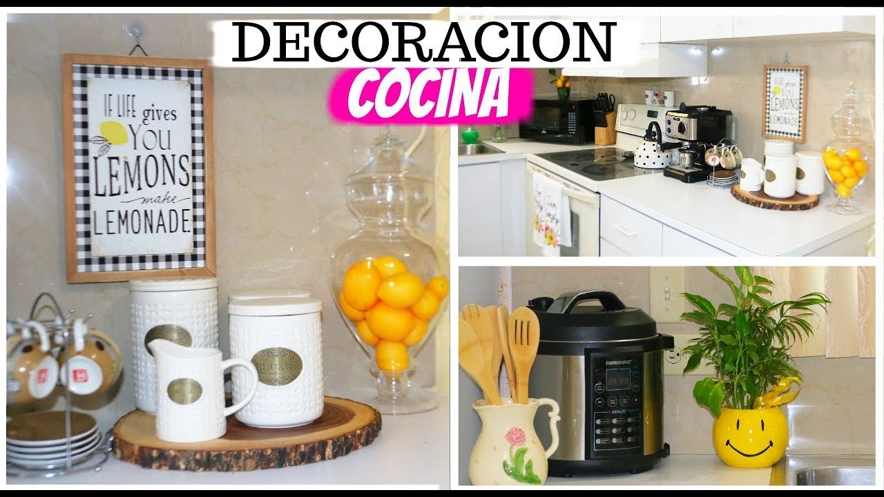 IDEAS PARA DECORAR TU COCINA I COMO DECORAR UNA COCINA PEQUEÑA I DECORACION 2019