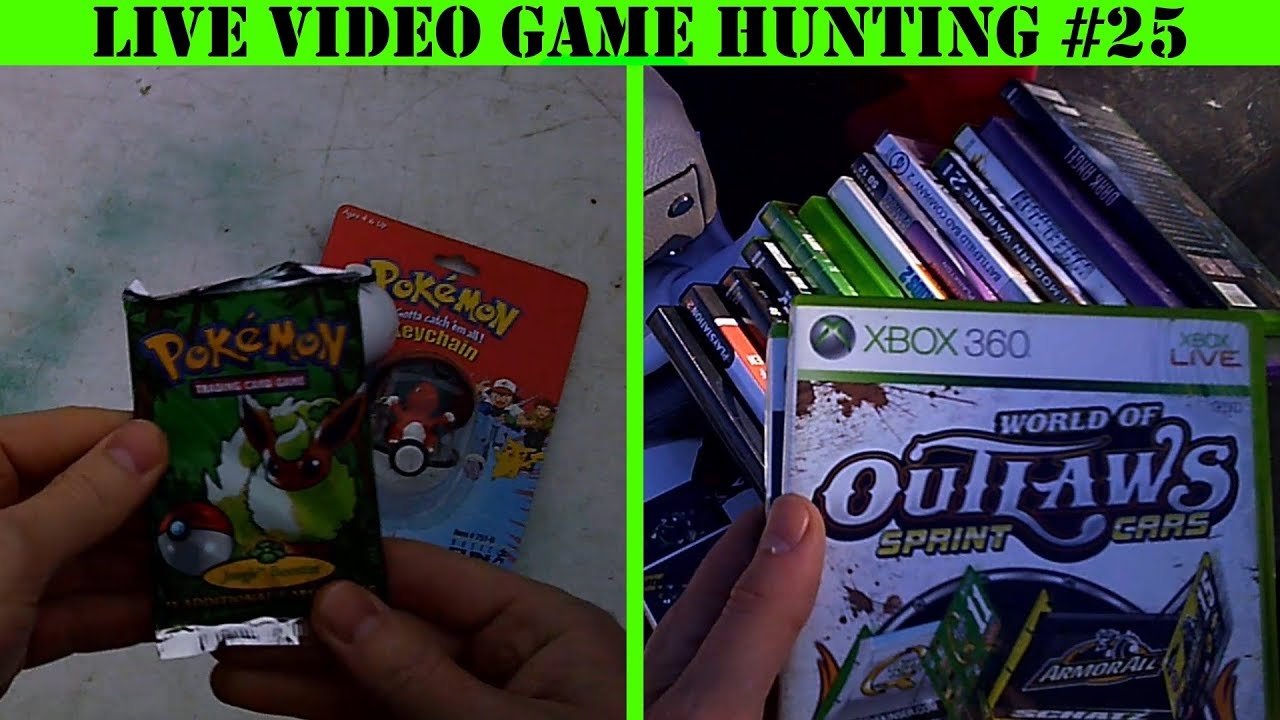 Live Video Game Hunting #25 - Back to the Flea Market!