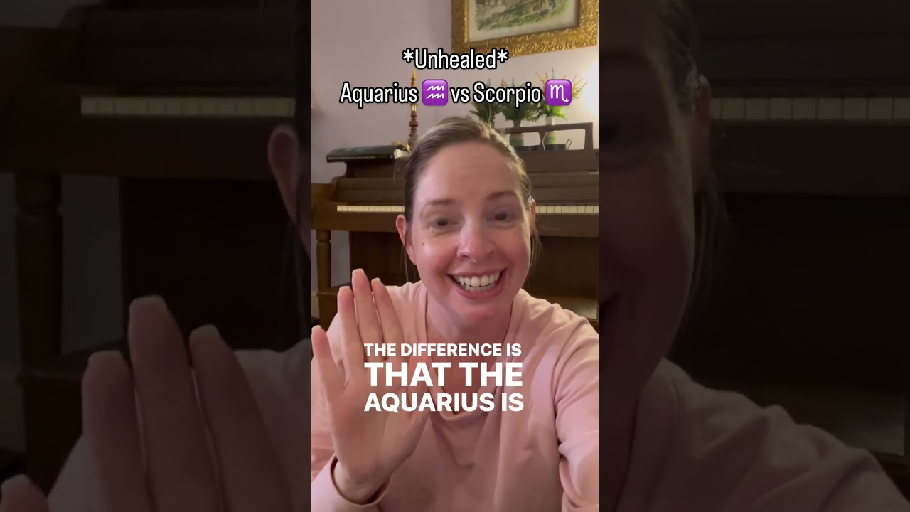 Angry Aquarius ♒️ vs Scorpio ♏️