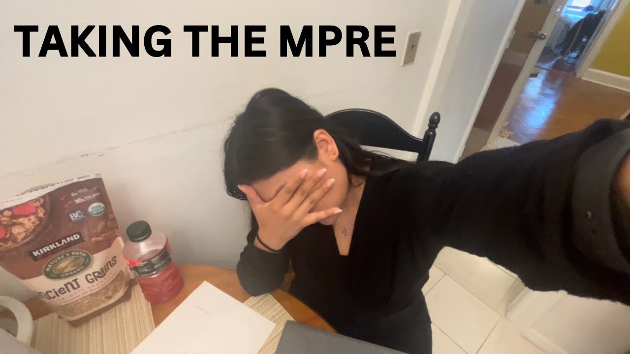 TAKING THE MPRE (law school ethics exam)