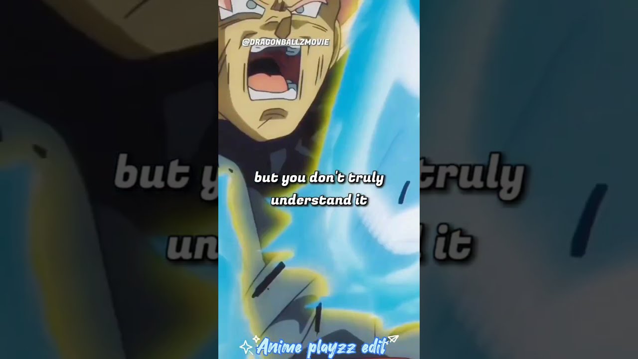 𝙄 𝙢 𝙩𝙝𝙚 𝙖𝙡𝙢𝙞𝙜𝙝𝙩𝙮 𝙥𝙧𝙞𝙣𝙘𝙚 𝙫𝙚𝙟𝙚𝙩𝙖 😎💪#anime #dragonball #dbz #goku #vegeta