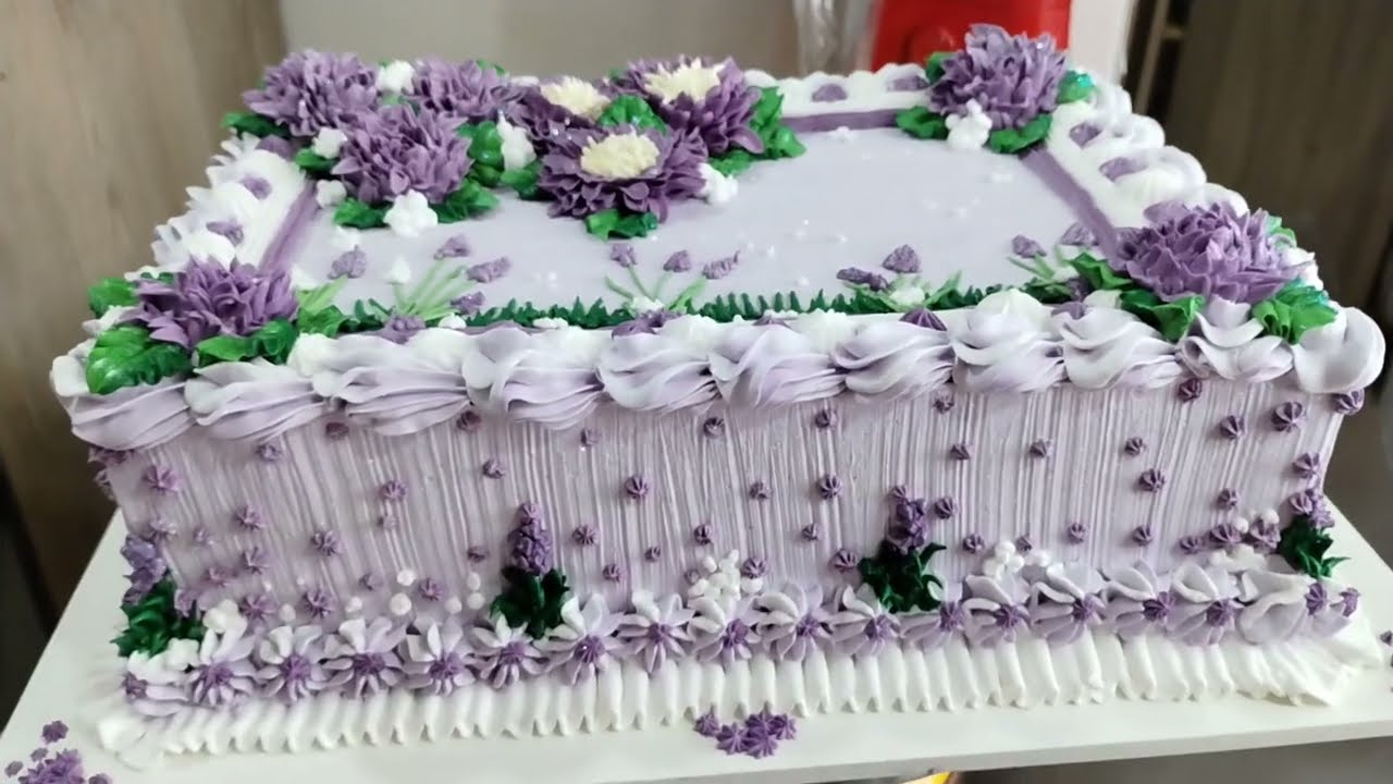 Decoração com Buttercream fácil